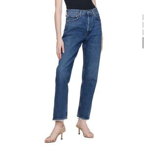 Agolde indigo 90s pinch waist jeans